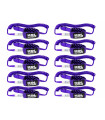 PACK 10 LEASH PADDLE SURF MORADO