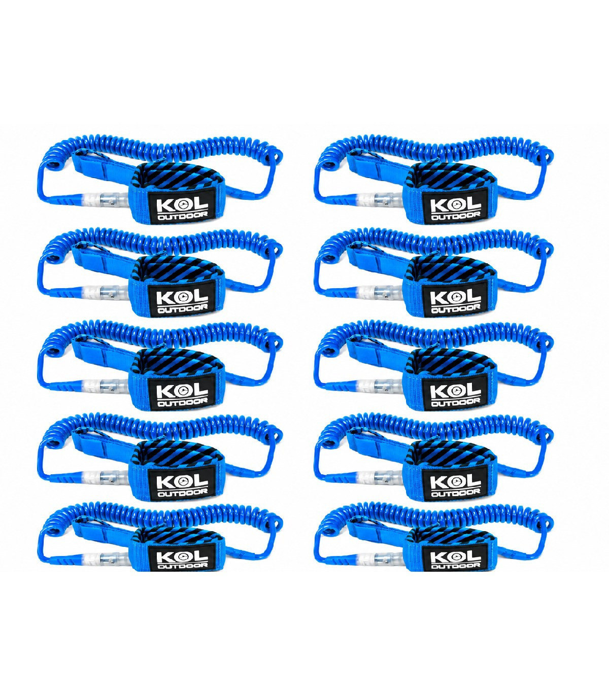 PACK 10 LEASH PADDLE SURF AZUL