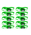 PACK 10 LEASH PADDLE SURF VERDE