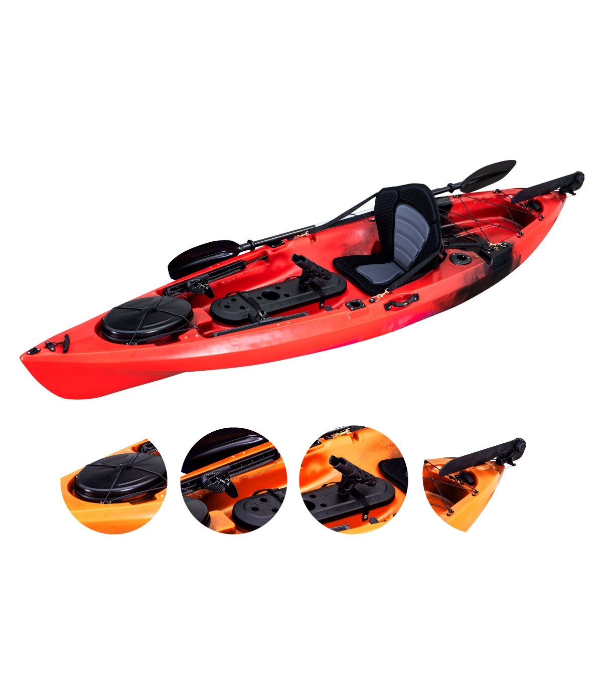 PRO ANGLER 10 KAYAK DE PESCA KOL OUTDOOR