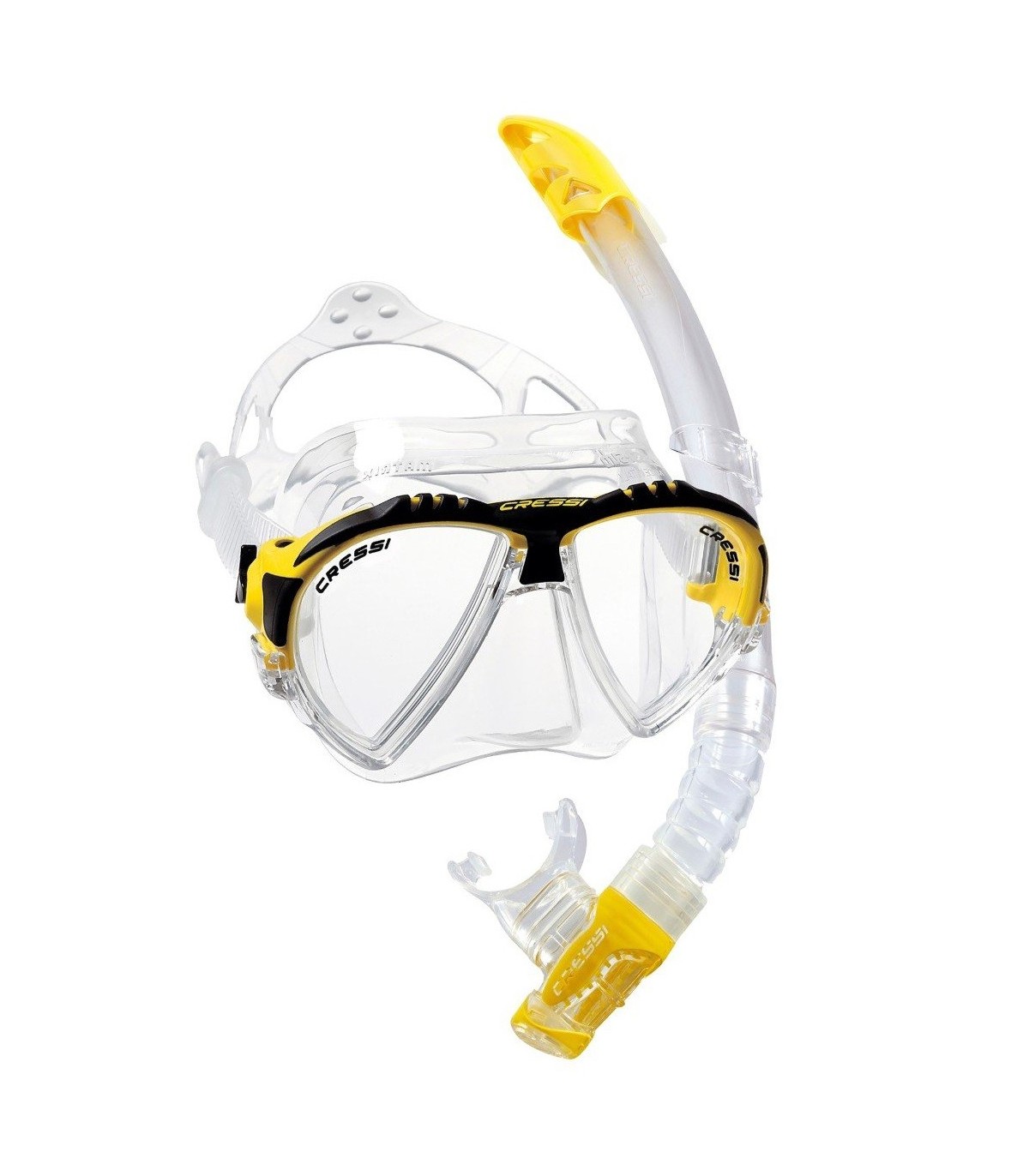 KIT SNORKEL Y BUCEO CRESSI MATRIX + GAMMA