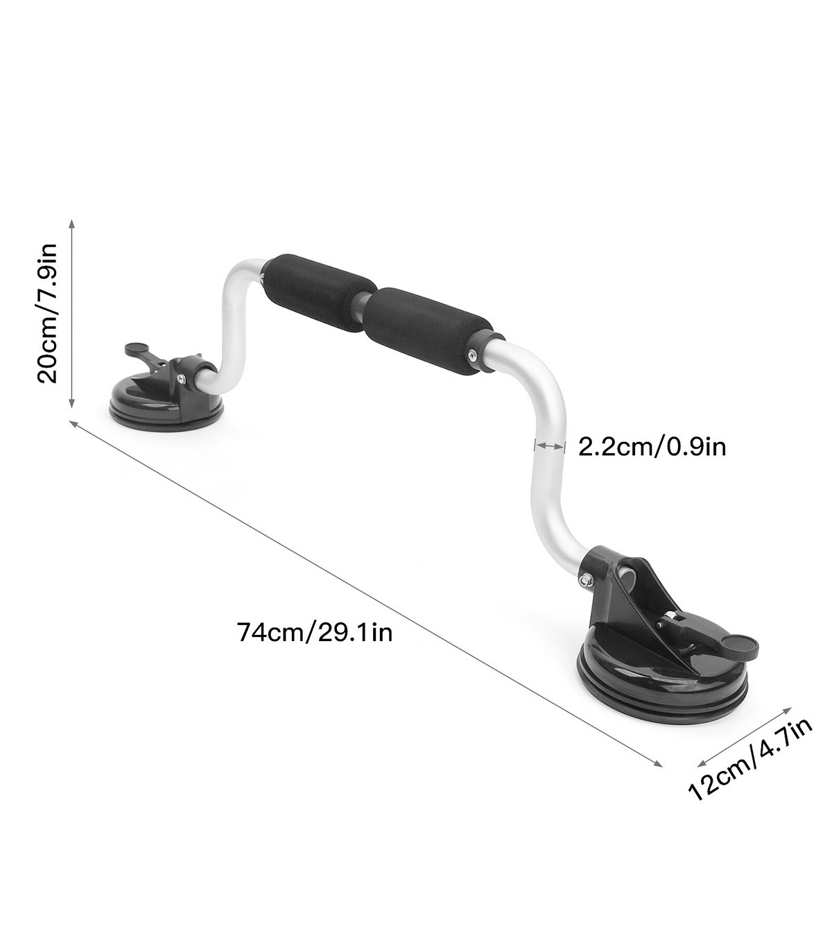 RODILLO O ASISTENTE DE CARGA RC01 DE KAYAK PARA COCHE