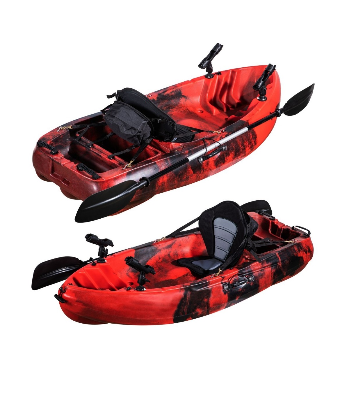 KAYAK PESCA RIPPER 200 PANTANOS Y RIOS KOL OUTDOOR