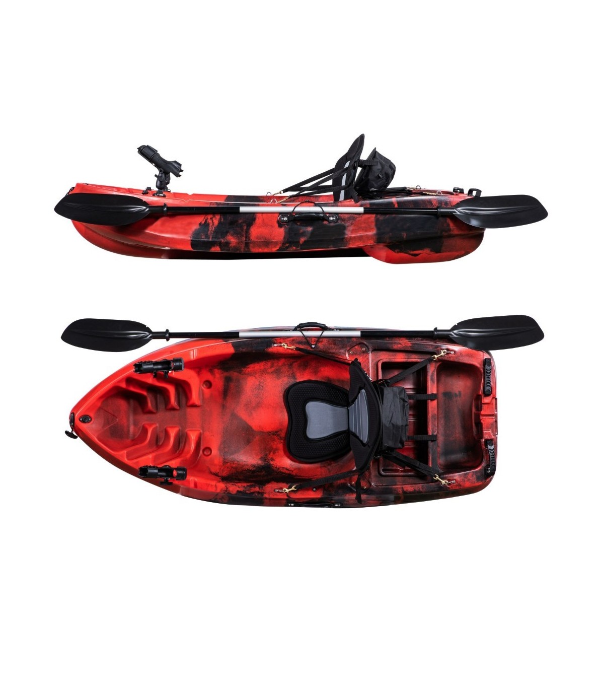 KAYAK PESCA RIPPER 200 PANTANOS Y RIOS KOL OUTDOOR