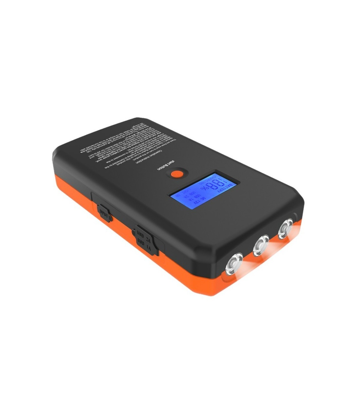 BATERÍA 12V LITIO 6000 MAH LCD USB (HT-789)