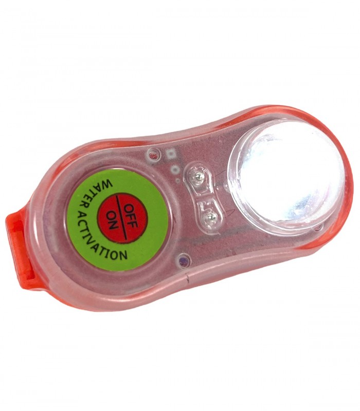 LUZ LED CON ACTIVACIÓN POR AGUA PARA CHALECO SALVAVIDAS
