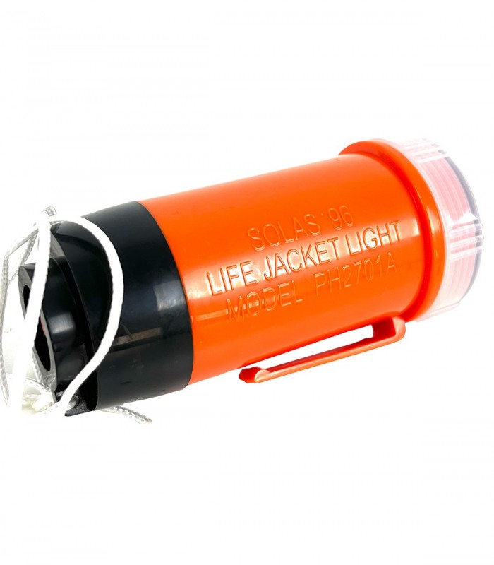 LUZ LED CON ACTIVACIÓN MANUAL PARA CHALECO SALVAVIDAS