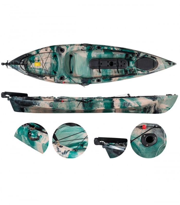 PRO ANGLER 10 KAYAK DE PESCA KOL OUTDOOR
