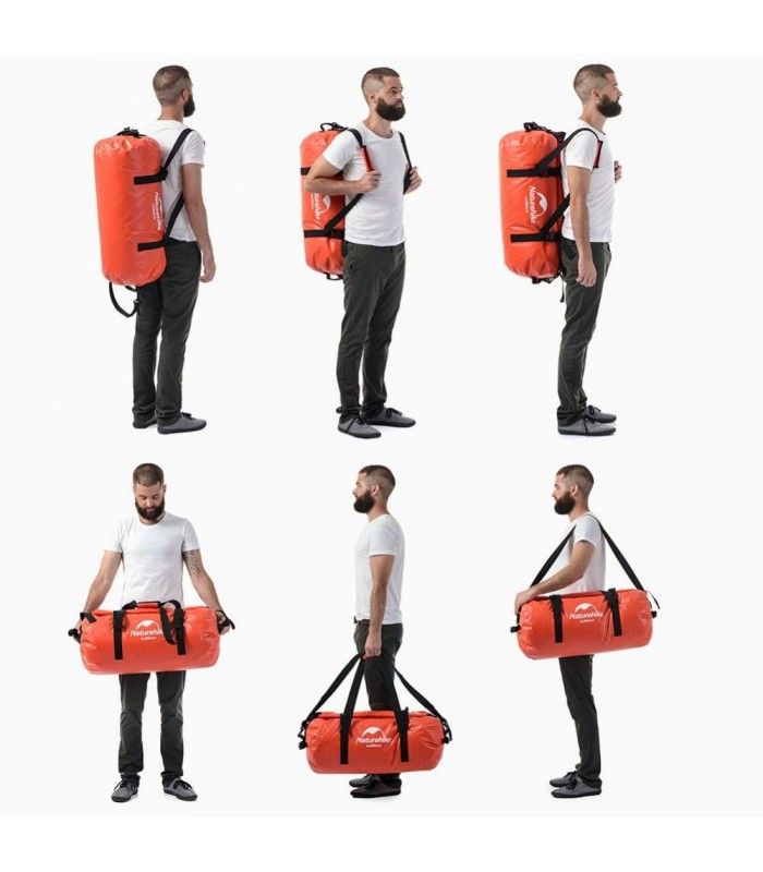 MOCHILA BOLSA IMPERMEABLE Y ESTANCA 60L