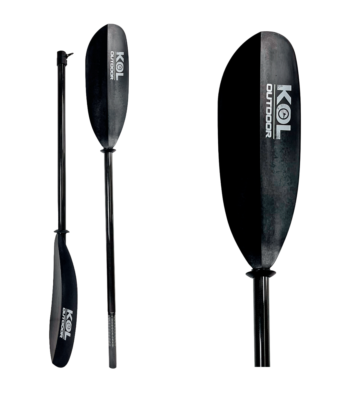 REMO KAYAK FIBRA CARBONO TELESCÓPICO