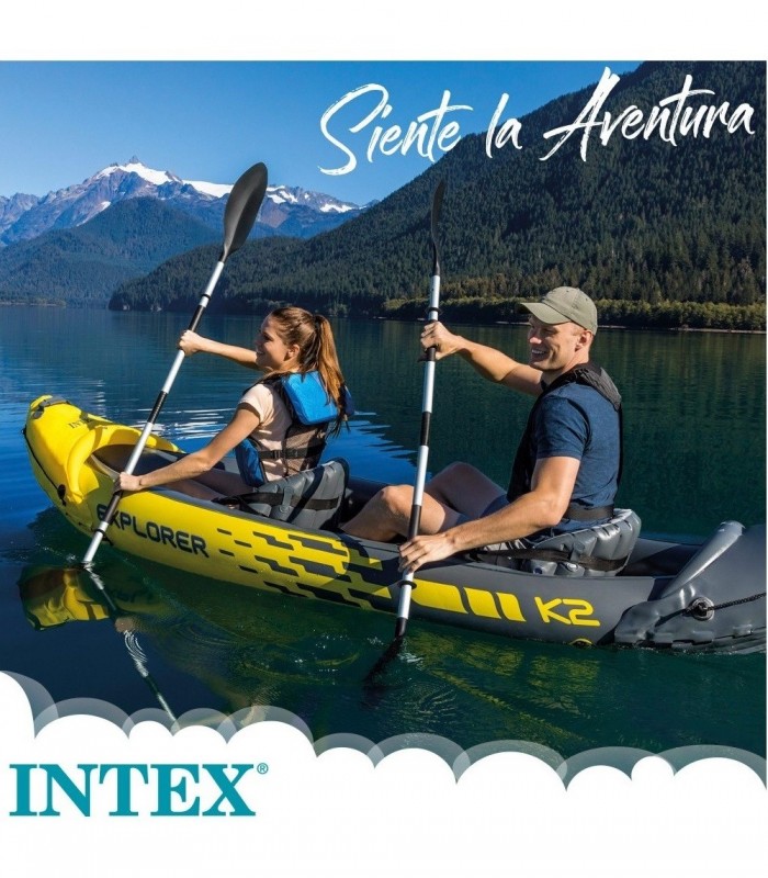 KAYAK HINCHABLE INTEX EXPLORER K2 312x91x51 CM