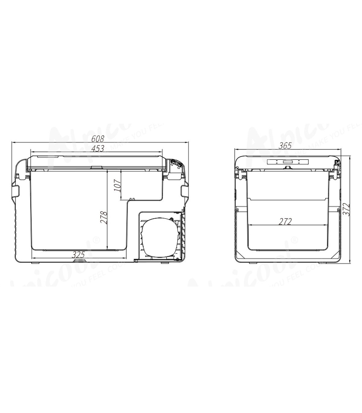 ALPICOOL CL30 NEVERA COMPRESOR 12V BARCOS - 30L