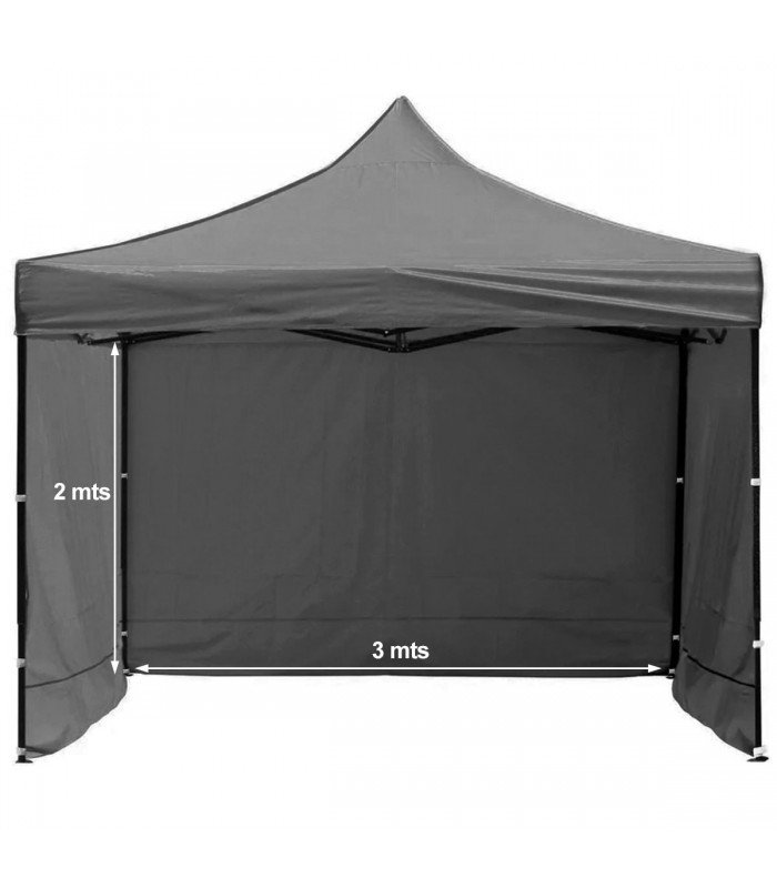 LONA PARED LATERAL 3X2M CARPA PLEGABLE