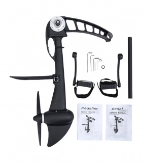 PEDALERA O SISTEMA DE PROPULSIÓN A PEDALES HÉLICE PARA KAYAK