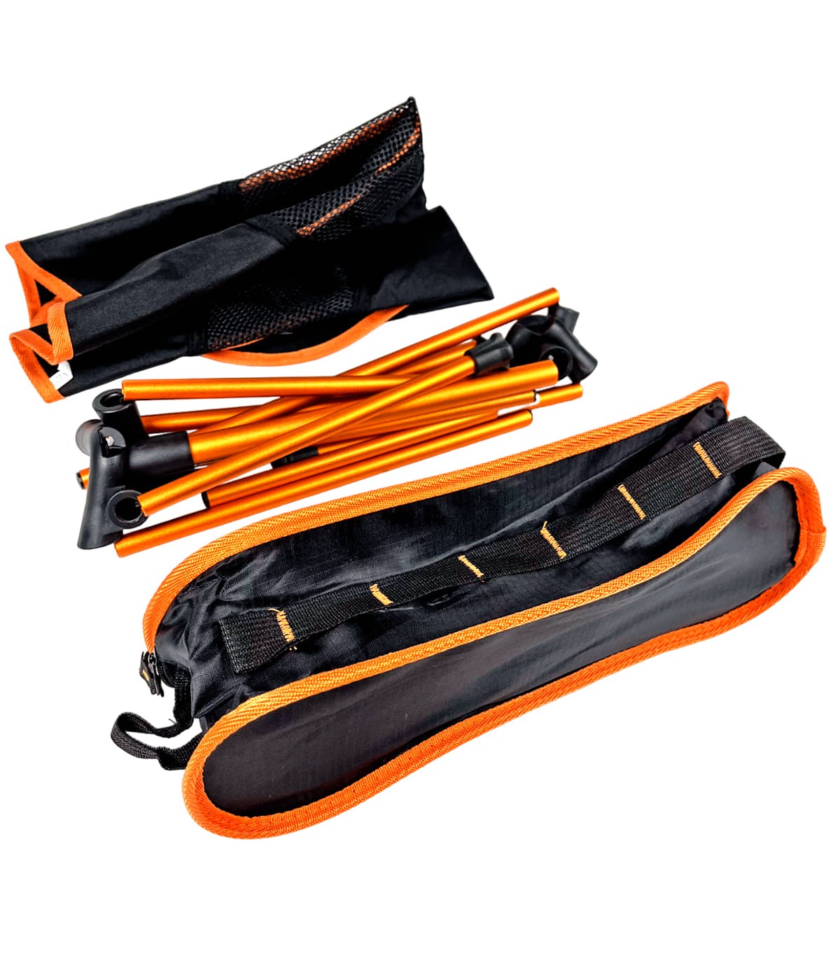 SILLA ULTRALIGERA DESMONTABLE ALUMINIO PARA TRECKING, CAMPING, MONTAÑA