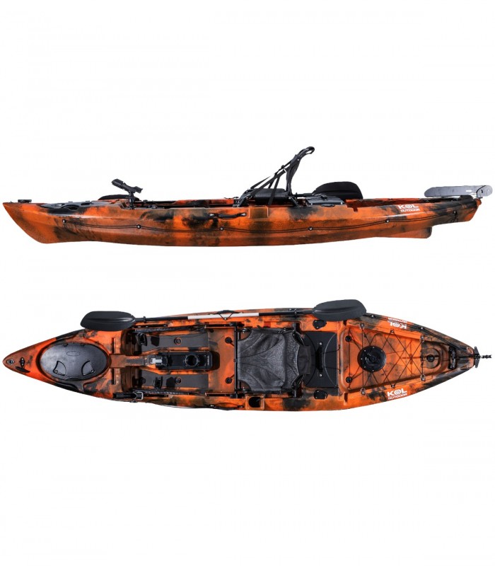 BIG PRO ANGLER 12 KAYAK DE PESCA KOL OUTDOOR