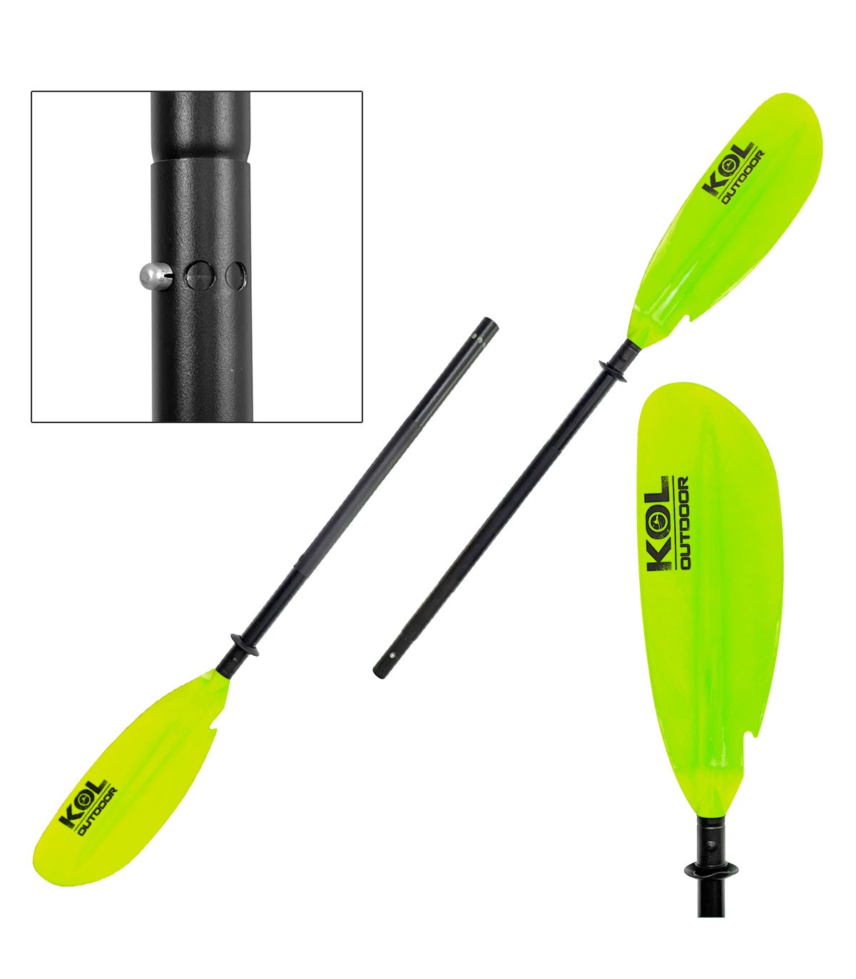 PALA KAYAK ALUMINIO (DESMONTABLE)